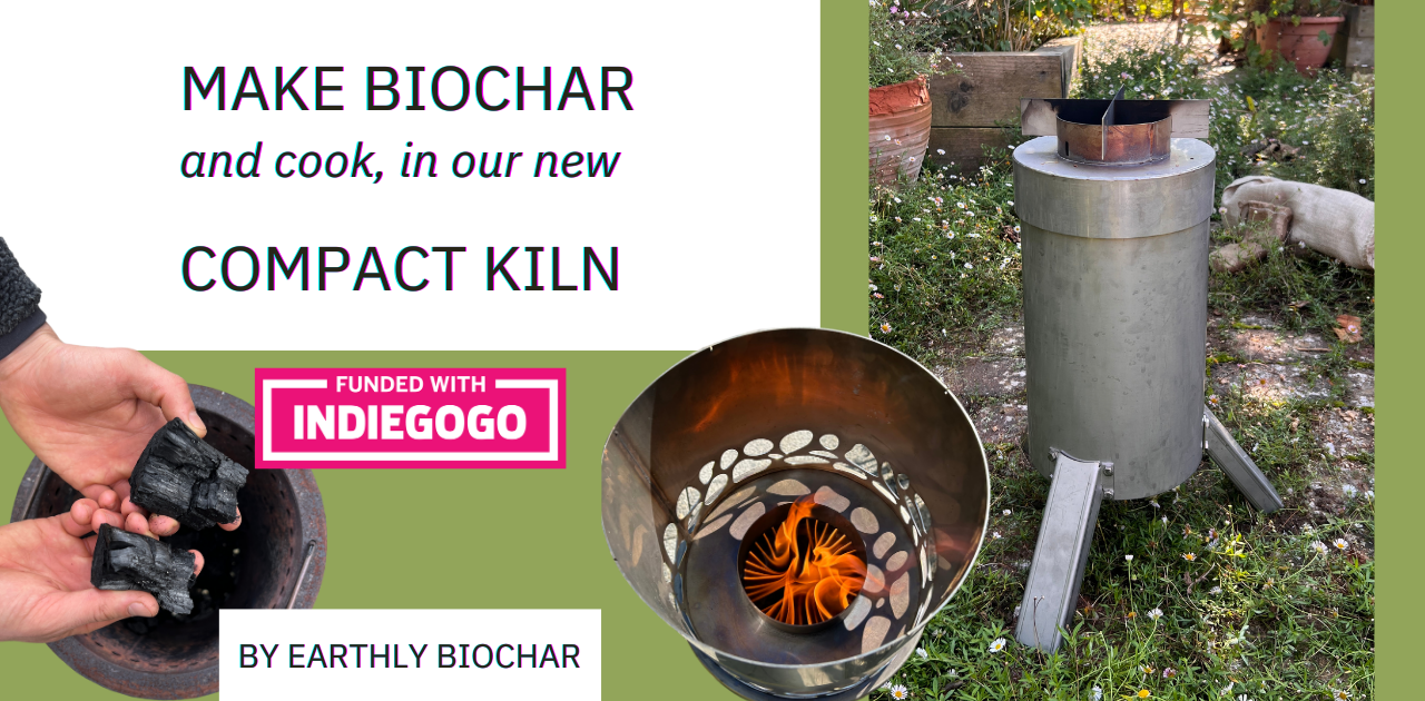 Pre-order Compact Biochar Kiln